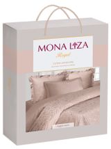 Изображение товара Комплект постельного белья Mona Liza Royal сатин жаккард латте, 2-спальный