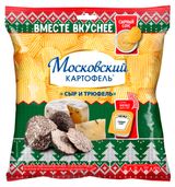 Изображение товара Чипсы картофельные «Московский Картофель» Сыр и трюфель с соусом, 84,5 г