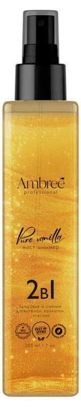 Изображение товара Спрей-мист шиммер для волос Ambree professional, 200 мл
