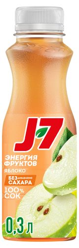 Изображение товара Сок J7 Яблоко, 300 мл