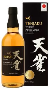Изображение товара Виски TENJAKU Pure Malt в подарочной упаковке Япония, 0,7 л