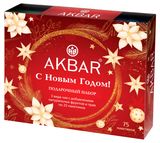 Изображение товара Чайный набор AKBAR Ассорти 3 вкуса по 25 пакетиков, 75x1,5 г