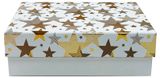 Изображение товара Коробка подарочная Звезды, 19×13,5×6 см