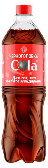 Изображение товара Напиток газированный «Черноголовка» Кола, 1 л