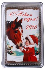 Изображение товара Пряник «Покровский пряник» с начинкой из вареного сгущенного молока и грецких орехов, 140 г