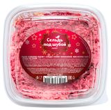 Изображение товара Салат АШАН Красная птица Сельдь под шубой, 600 г