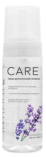 Изображение товара Пенка для интимной гигиены «Красная Линия» лаванда фиалка, 150 мл