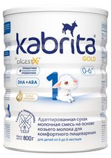 Изображение товара Смесь сухая молочная Kabrita 1 Gold на козьем молоке для комфортного пищеварения с 0 мес. БЗМЖ, 800 г