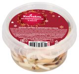 Изображение товара Коктейль из морепродуктов АШАН Красная птица в масле, 200 г