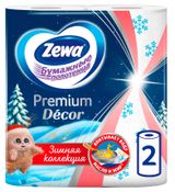 Изображение товара Бумажные полотенца Zewa Premium Decor, 2 рулона