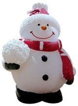 Изображение товара Свеча Actuel Снеговик, h 10 см