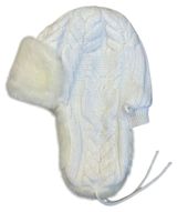 Изображение товара Шапка женская новогодняя «Носи свое!» белая, р 56-58