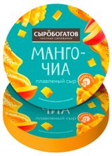 Изображение товара Сыр десертный плавленый «Сыробогатов» манго-чиа треугольники 30% БЗМЖ, 130 г