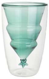 Изображение товара Стакан Actuel Вокруг света Ель стеклянный с двойными стенками, 280 мл