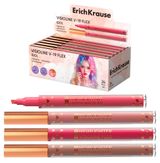 Изображение товара Текстмаркер ErichKrause Visioline V-19 Flex Idol с гибким наконечником, 1 шт в ассортименте