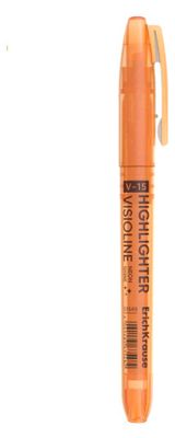 Изображение товара Текстмаркер ErichKrause Visioline V-15 Neon Shine оранжевый, 1 шт