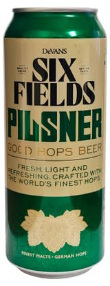 Изображение товара Пиво светлое Six Fields Pilsner 5% Индия, 0,5 л