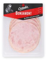 Изображение товара Ветчина вареная Cortador Bonjamont Бонжамон нарезка, 120 г