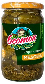 Изображение товара Корнишоны «6 Соток» медовые, 350 мл