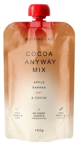 Изображение товара Пюре фруктовое Nutrino Lab Cocoa Anyway Mix овсянка яблоко банан какао Сербия, 180