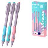 Изображение товара Ручка шариковая ErichKrause ErgoLine Kids Stick&Grip Pastel синяя 0,5 мм, 1 шт в ассортименте