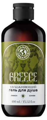 Изображение товара Гель для душа Planeta Organica Greece Увлажняющий, 400 мл