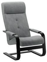 Изображение товара Кресло Релакс Стеф серое, 65х84х100 см