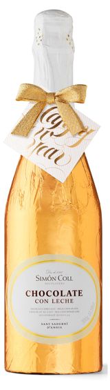 Изображение товара Шоколад фигурный Simon Coll Шампанское Happy New Year, 300 г