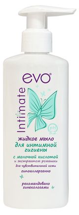 Изображение товара Мыло жидкое для интимной гигиены Evo для чувствительной кожи, 200 мл