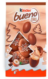 Изображение товара Конфеты шоколадные Kinder Bueno eggs с молочно-ореховой начинкой, 80 г