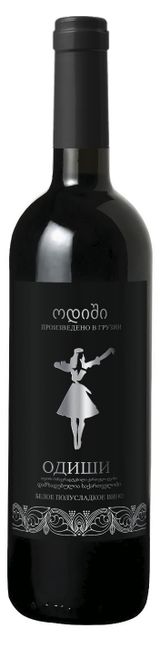 Изображение товара Вино «Одиши» белое полусладкое Грузия, 0,75 л