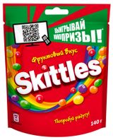 Изображение товара Драже жевательные Skittles Фрукты, 140 г