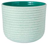 Изображение товара Горшок керамический Garden Star бирюзовый, 12 см