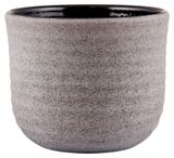 Изображение товара Горшок керамический Garden Star серый, 15 см