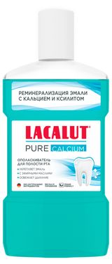 Изображение товара Ополаскиватель для полости рта Lacalut Pure Calcium, 475 мл