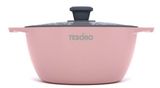 Изображение товара Кастрюля «Нева Металл Посуда» Tesoro Pink индукционная, 3 л