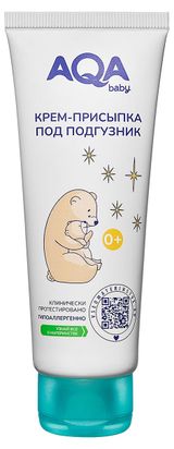Изображение товара Крем-присыпка под подгузник AQA Baby с рождения, 75 мл
