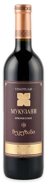 Изображение товара Вино Vinotuar Мукузани красное сухое Грузия, 0,75 л