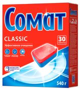 Изображение товара Таблетки для посудомоечной машины «Сомат» Классик, 30 таблеток