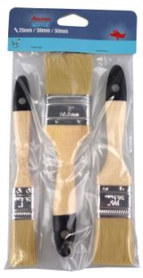 Изображение товара Набор кистей плоских малярных АШАН Красная птица, 3 предмета