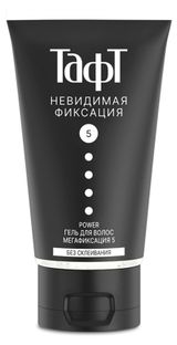 Изображение товара Гель для волос «Тафт» Power Невидимая фиксация мегафиксация 5, 150 мл