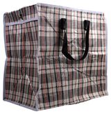 Изображение товара Сумка дорожная АШАН Красная птица клетчатая 40х28х40 см, 45 л