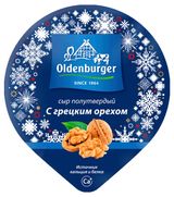 Изображение товара Сыр полутвердый Oldenburger с грецким орехом кусок 45% БЗМЖ, 350 г