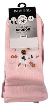 Изображение товара Носки детские для девочки InExtenso зайчики р. 12/13-13/14, 3 пары