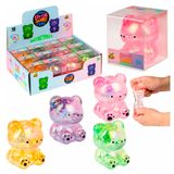 Изображение товара Игрушка-антистресс 1TOY Крутой замес Супергель медведь, 1 шт в ассортименте