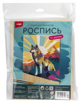 Изображение товара Набор для творчества LORI Роспись по дереву Животные, 1 шт в ассортименте