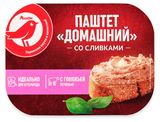 Изображение товара Паштет мясной говяжий АШАН Красная птица Домашний с говяжьей печенью и сливками охлажденный, 150 г