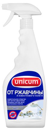 Изображение товара Средство от известкового налета и ржавчины Unicum, 500 мл