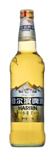 Изображение товара Пиво светлое Harbin пшеничное 3,6% Китай, 0,5 л