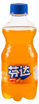 Изображение товара Напиток газированный Fanta Апельсин Китай, 0,3 л